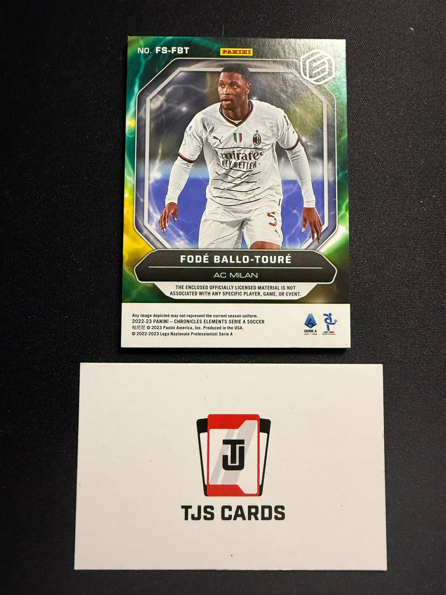 Fode Ballo-Toure - Patch /49 - Panini Chronicles Elements Serie A 2022/23