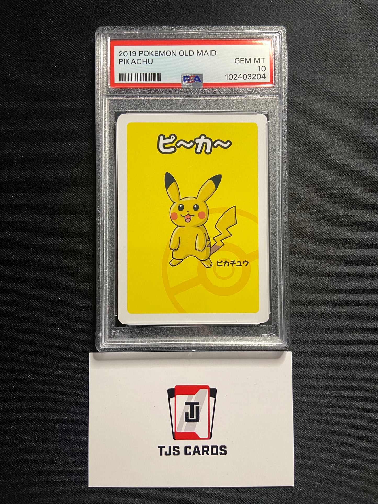 Pikachu - PSA 10 - Old Maid - Pokemon
