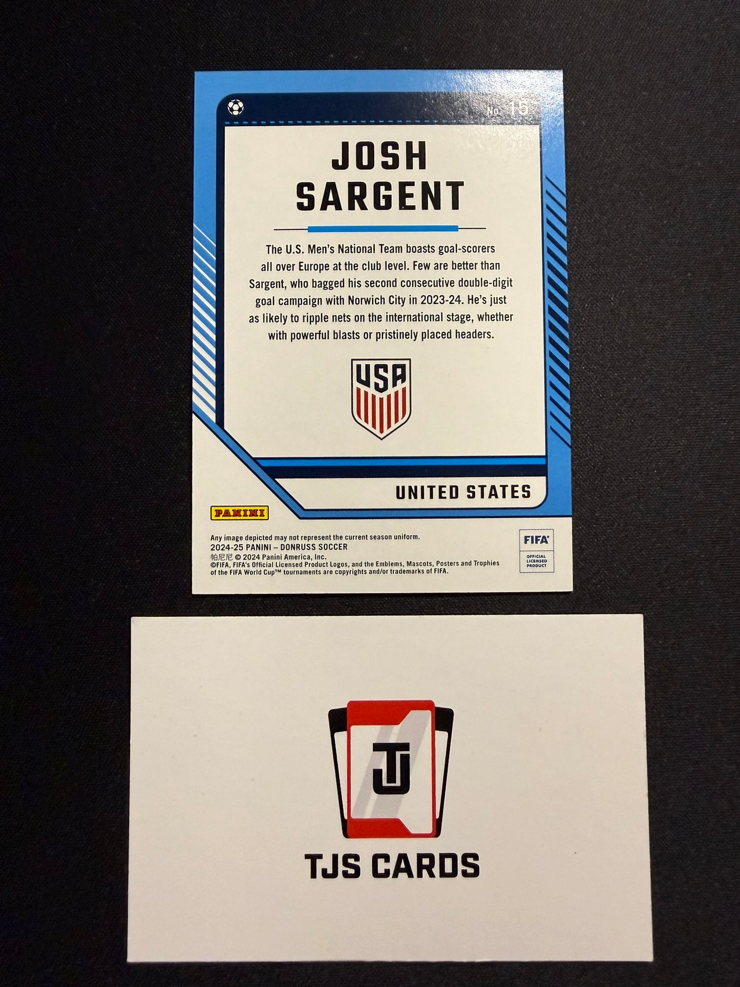 Josh Sargent - Red /99 - Panini Donruss 2024/25