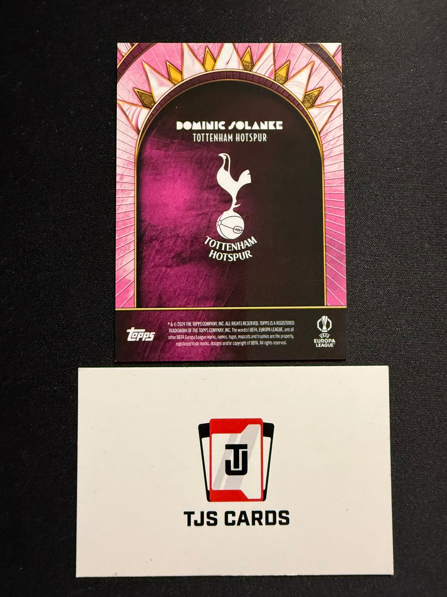 Dominic Solanke - Pink /75 - TOPPS Deco UCC 2024/25