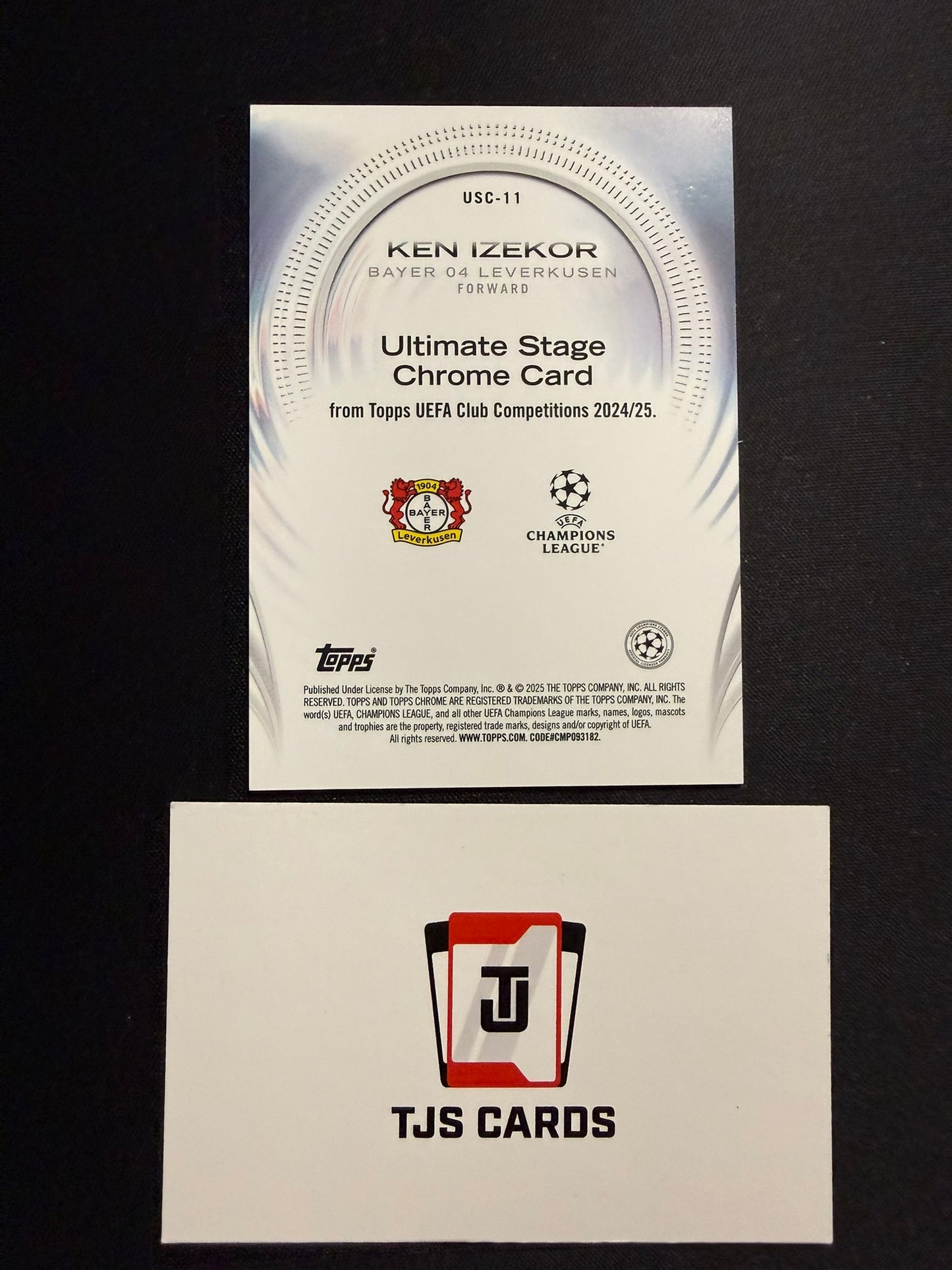Ken Izekor - Rookie Ultimate Stage Blue /150 - TOPPS UCC 2024/25