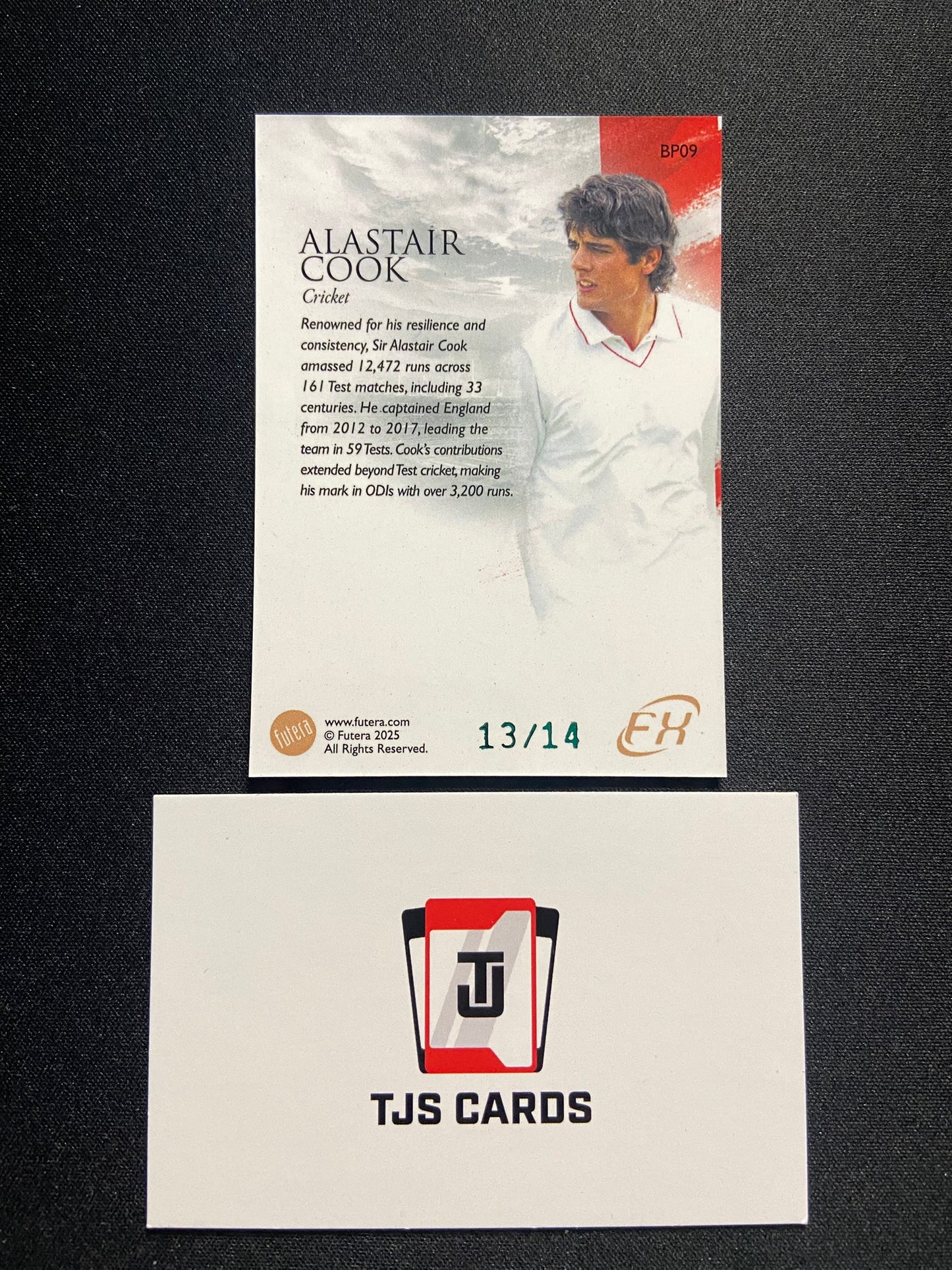 Alastair Cook - /14 - Futera Best Of British 2024/25
