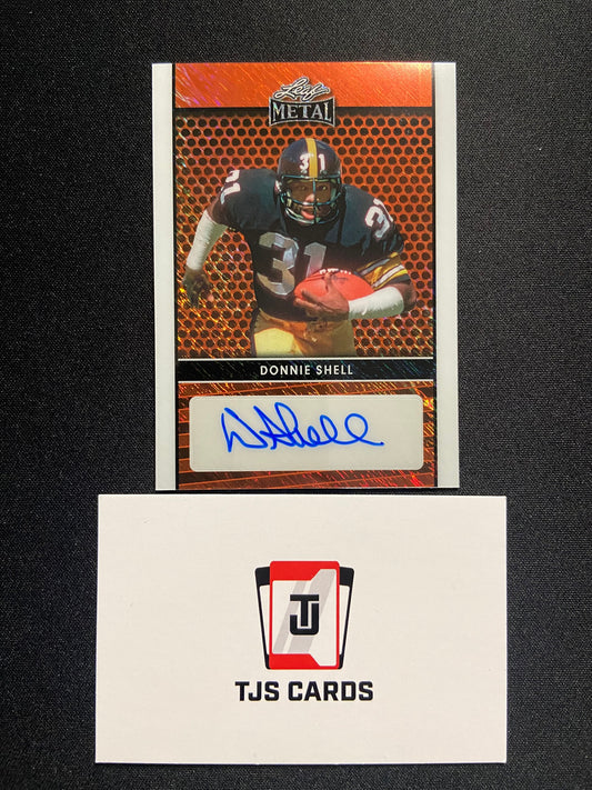 Donnie Shell - Shimmer Auto /8 - Leaf Metal 2024