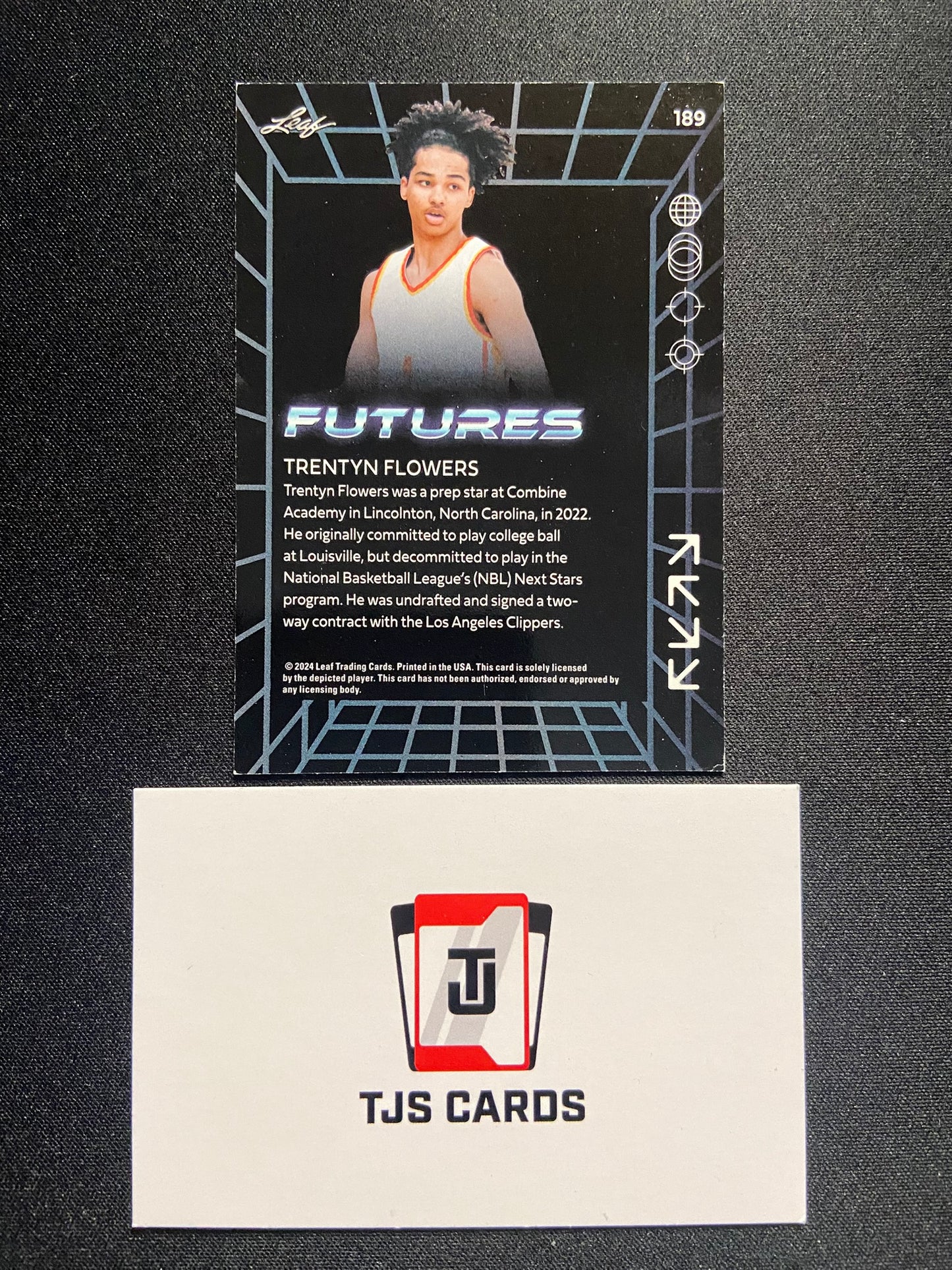 Trentyn Flowers - Red /199 - Leaf Futures 2024