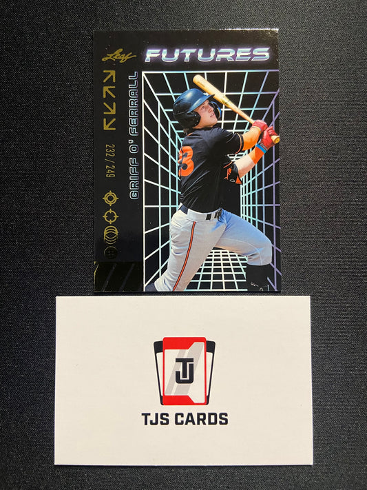 Griff O'Ferrall - Gold /249 - Leaf Futures 2024