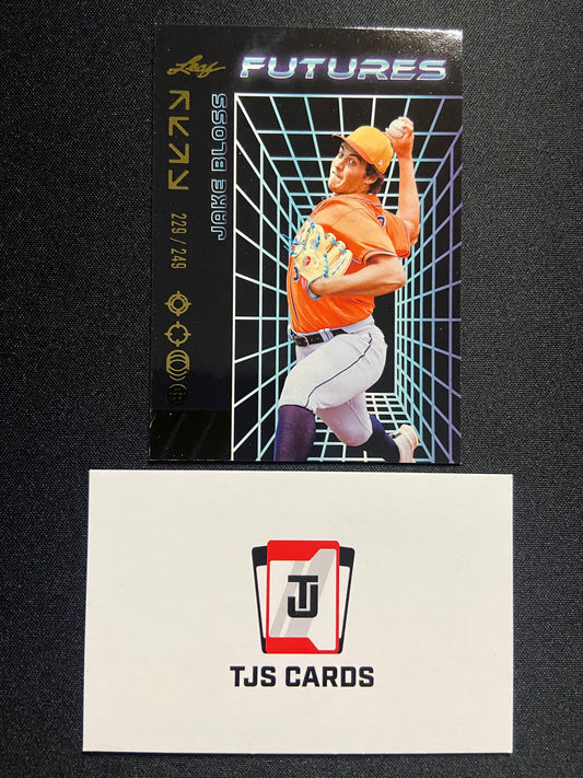 Jake Bloss - Gold /249 - Leaf Futures 2024