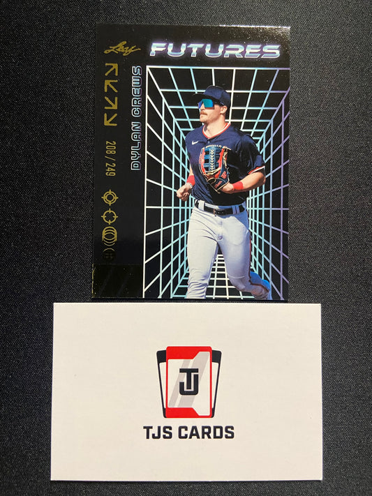 Dylan Crews - Gold /249 - Leaf Futures 2024