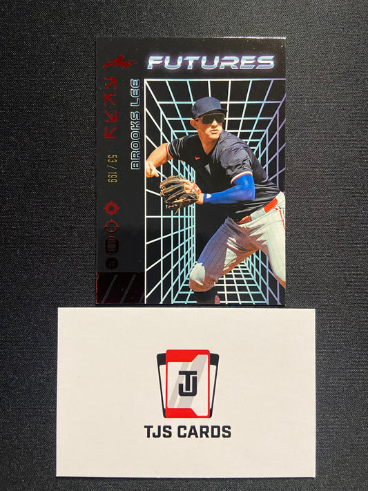 Brooks Lee - Red /199 - Leaf Futures 2024