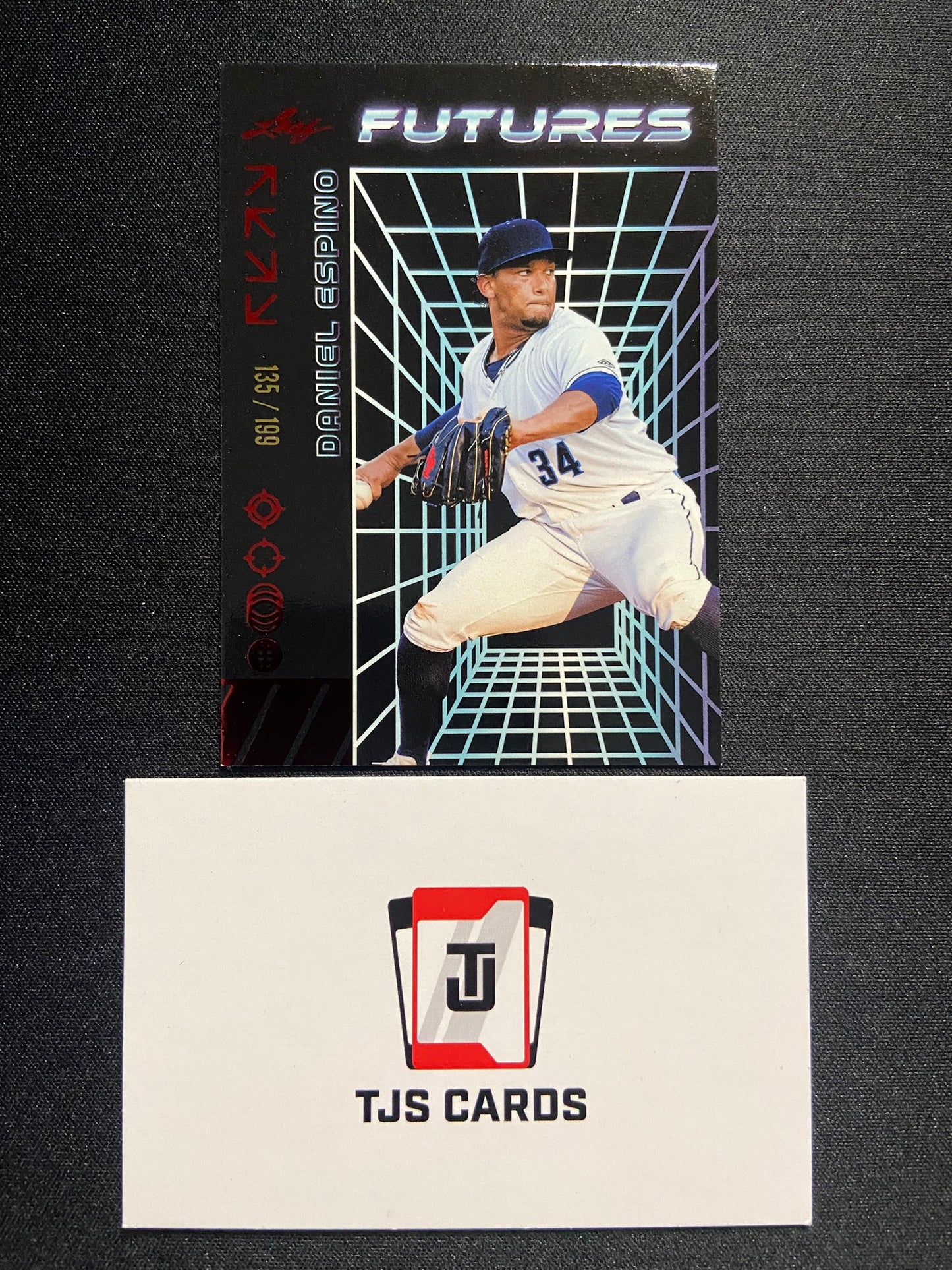 Daniel Espino - Red /199 - Leaf Futures 2024