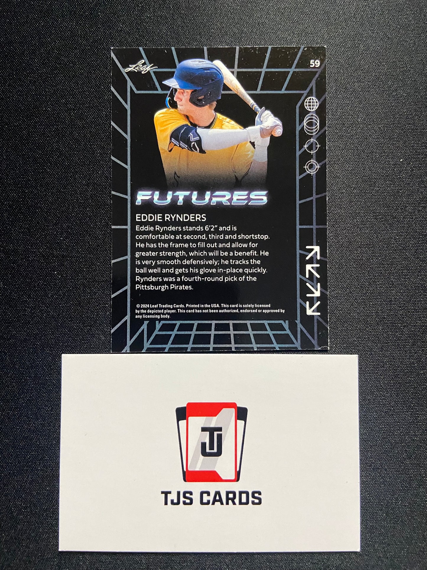Eddie Rynders - Red /199 - Leaf Futures 2024