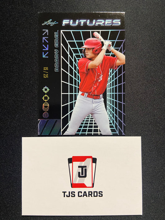 Brady Ebel - Silver /25 - Leaf Futures 2024