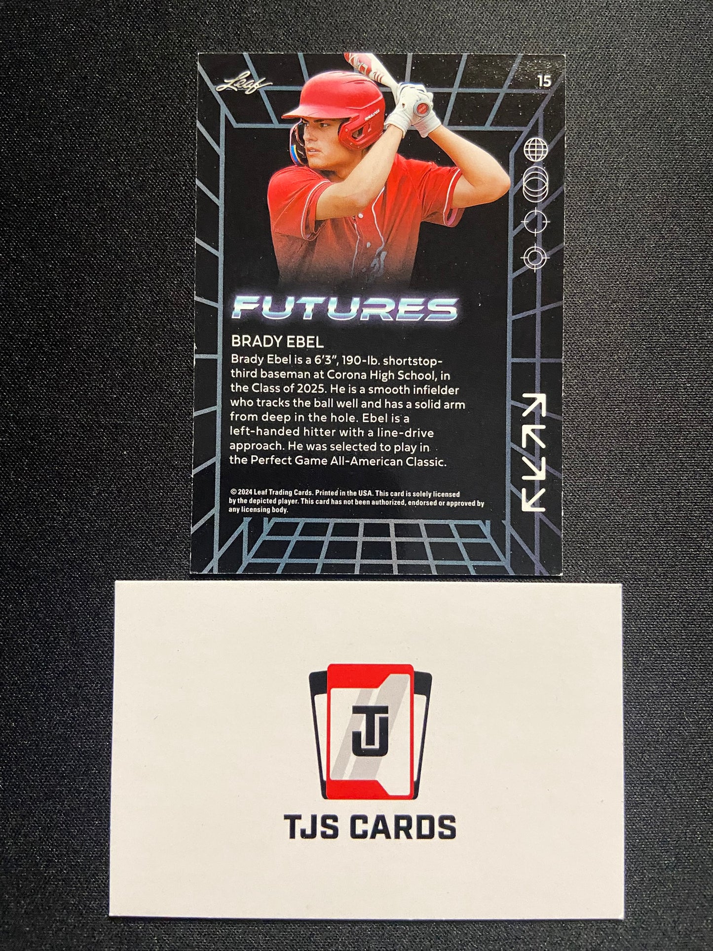 Brady Ebel - Silver /25 - Leaf Futures 2024
