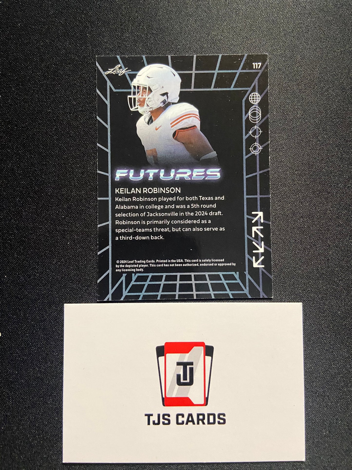Keilan Robinson - Gold /249 - Leaf Futures 2024
