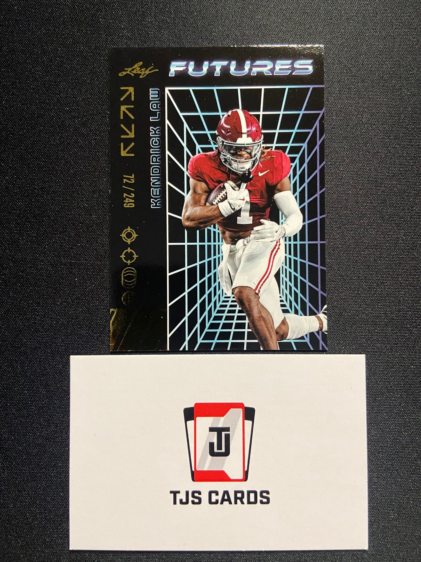Kendrick Law - Gold /249 - Leaf Futures 2024