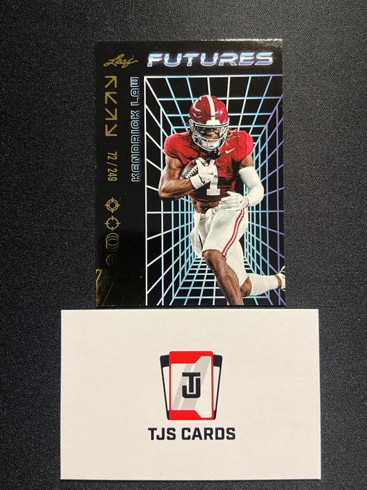 Kendrick Law - Gold /249 - Leaf Futures 2024