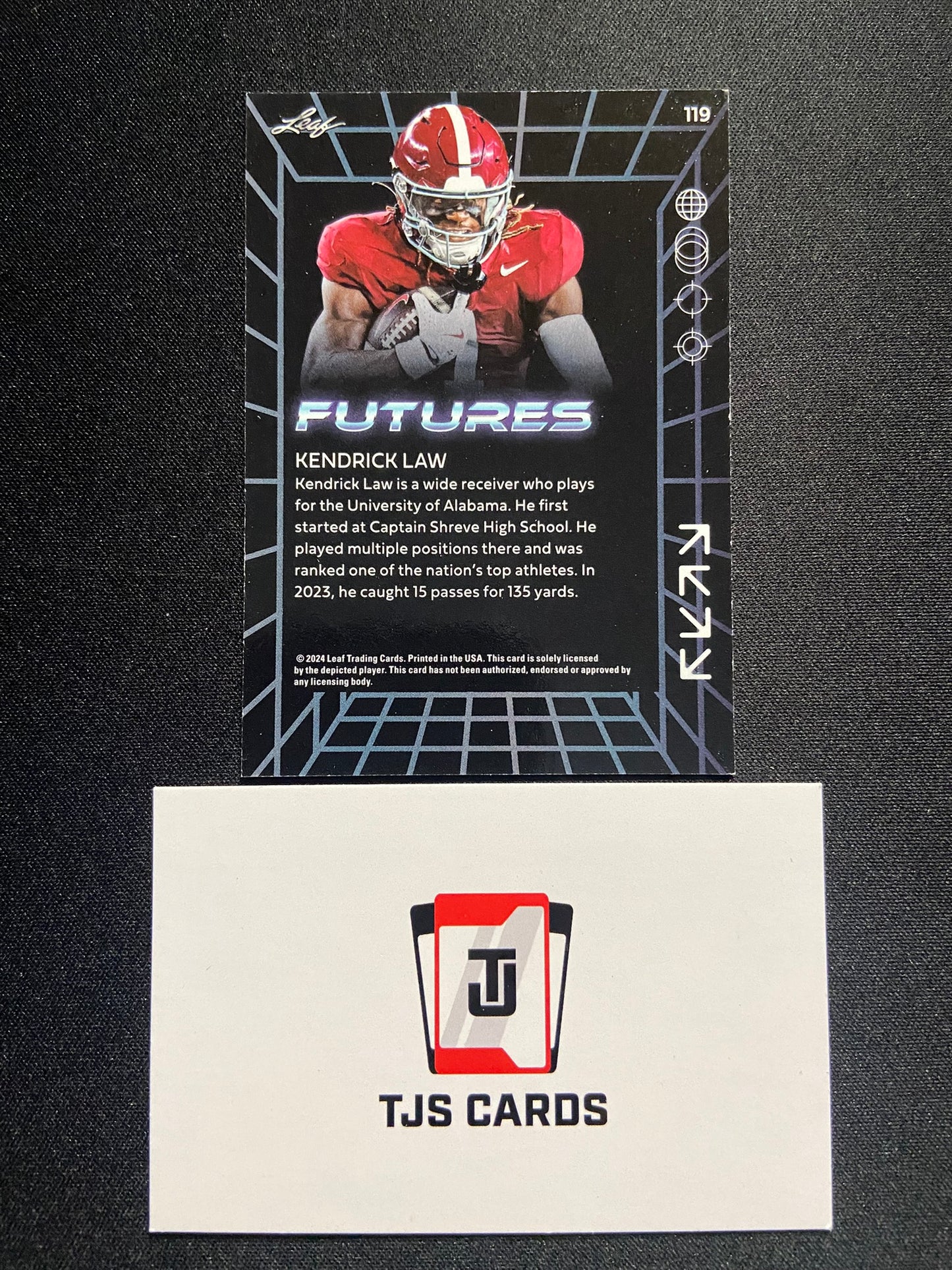 Kendrick Law - Gold /249 - Leaf Futures 2024