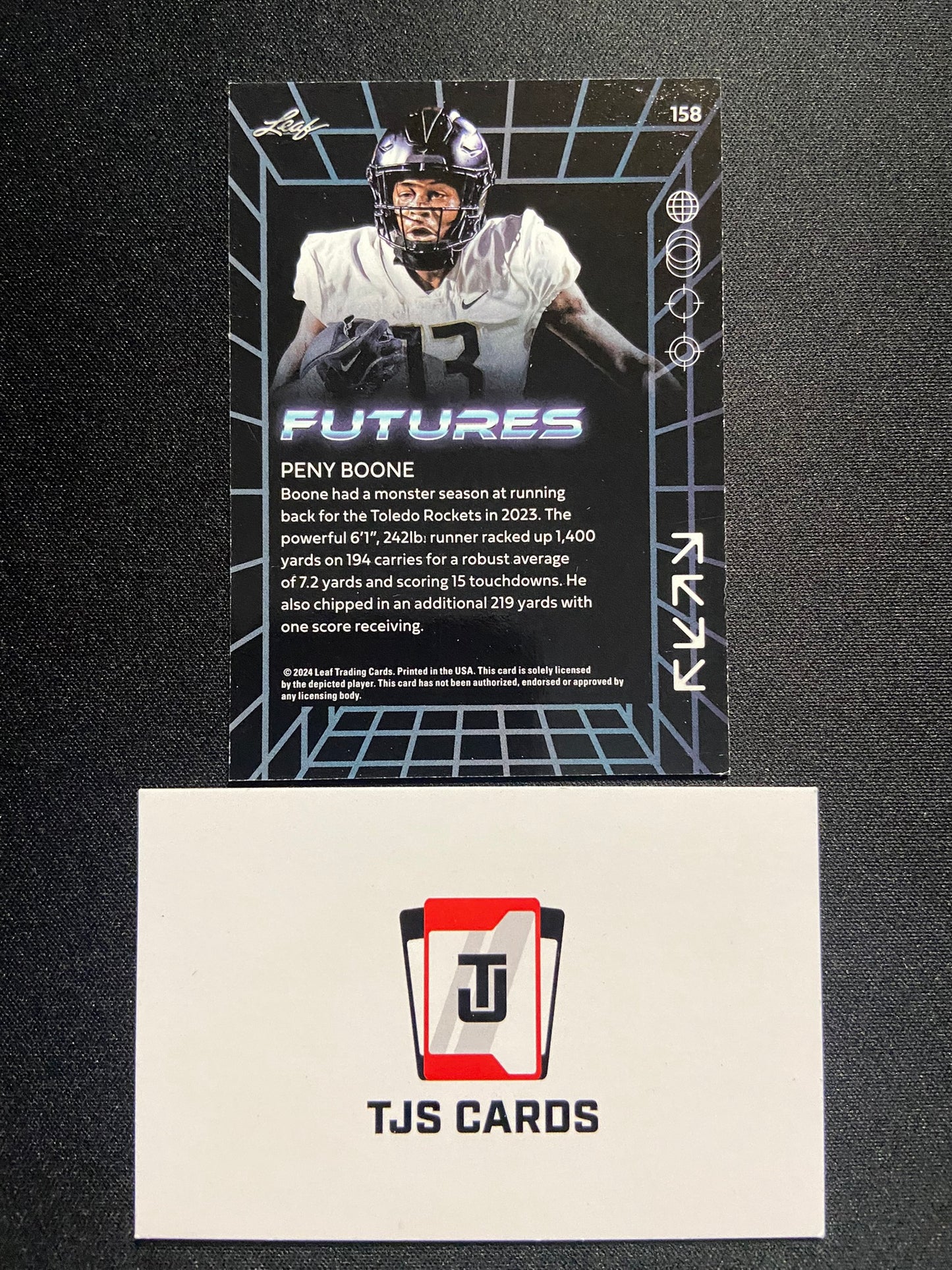 Peny Boone - Gold /249 - Leaf Futures 2024