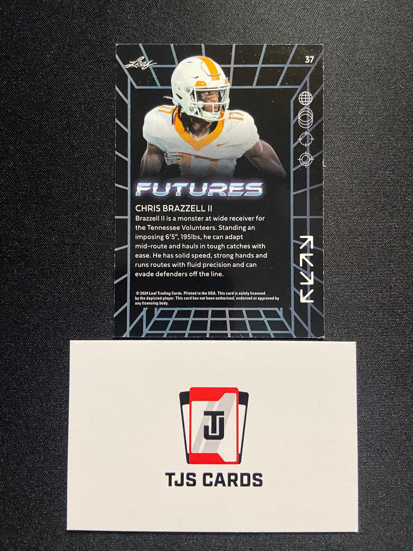 Chris Brazzel II - Gold /249 - Leaf Futures 2024
