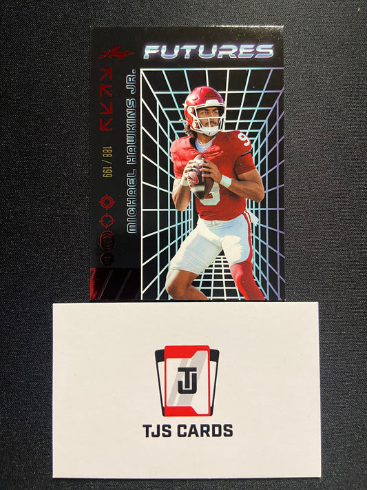 Michael Hawkins Jr. - Red /199 - Leaf Futures 2024