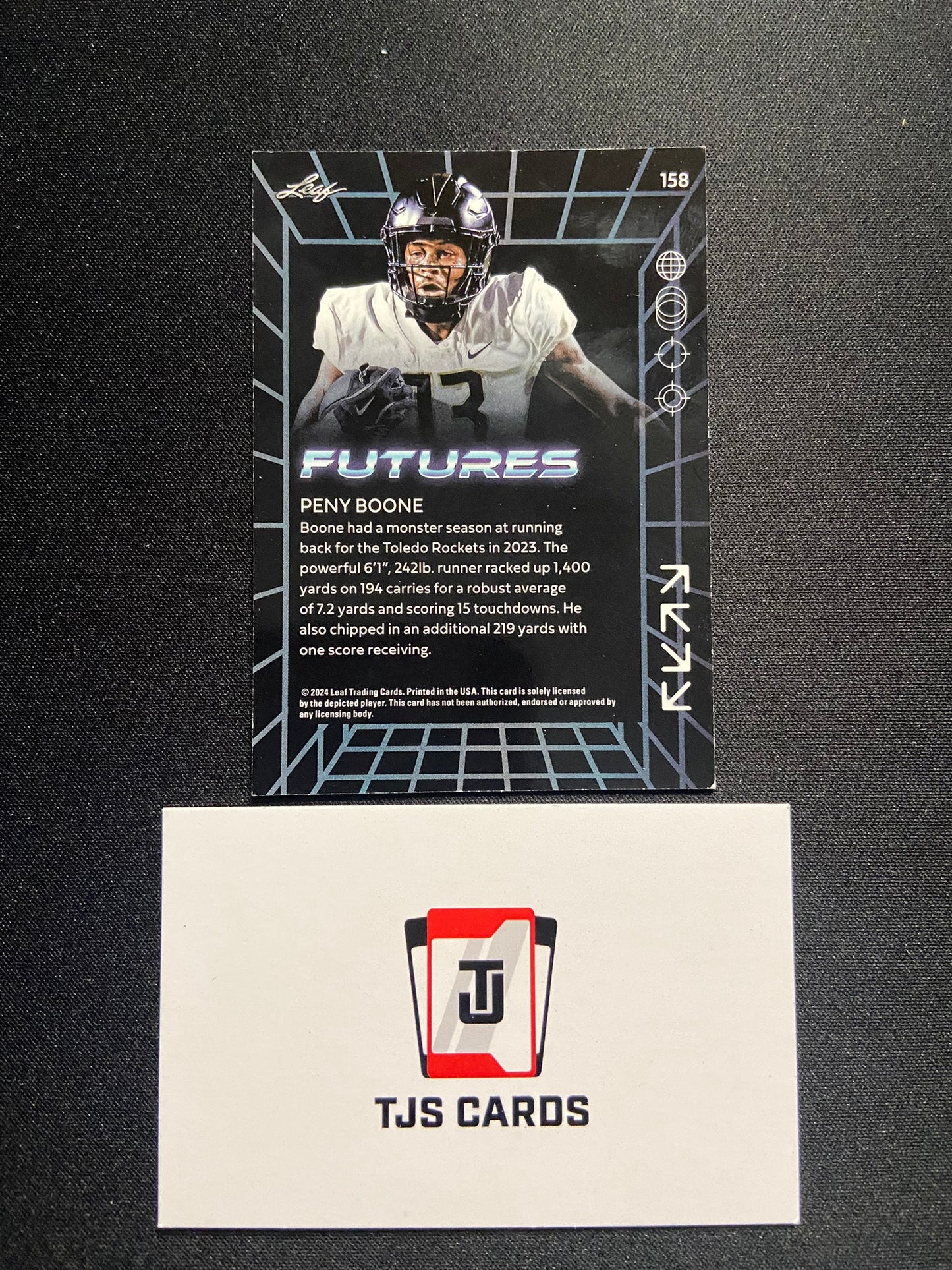 Peny Boone - Red /199 - Leaf Futures 2024