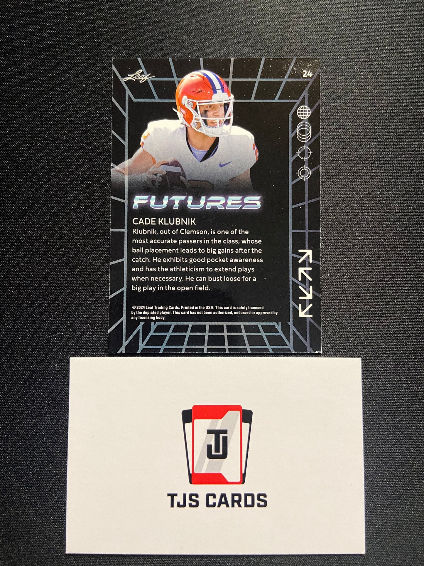 Cade Klubnik - Green /99 - Leaf Futures 2024