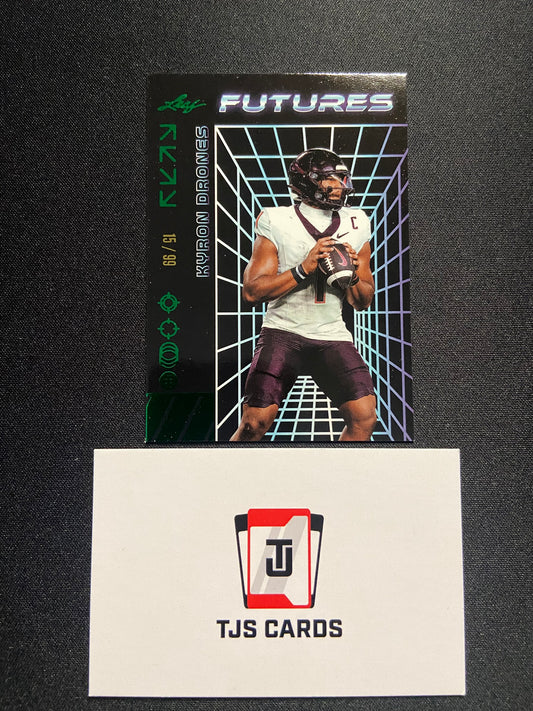 Kyron Drones - Green /99 - Leaf Futures 2024