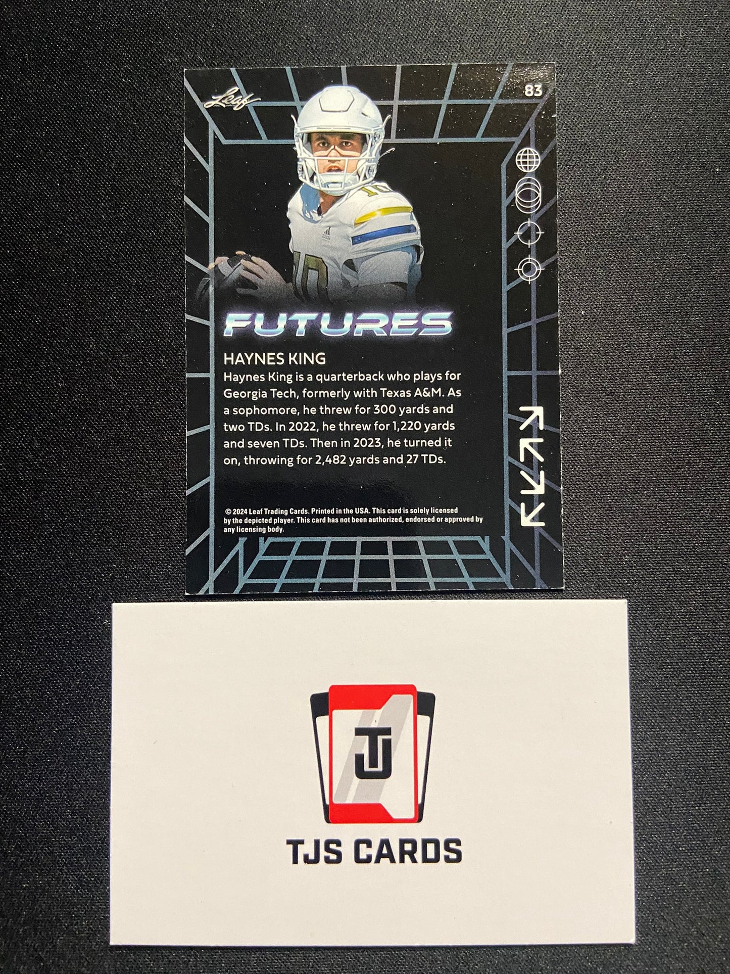 Haynes King - Purple /49 - Leaf Futures 2024