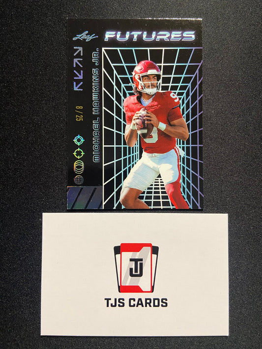 Michael Hawkins Jr. - Silver /25 - Leaf Futures 2024