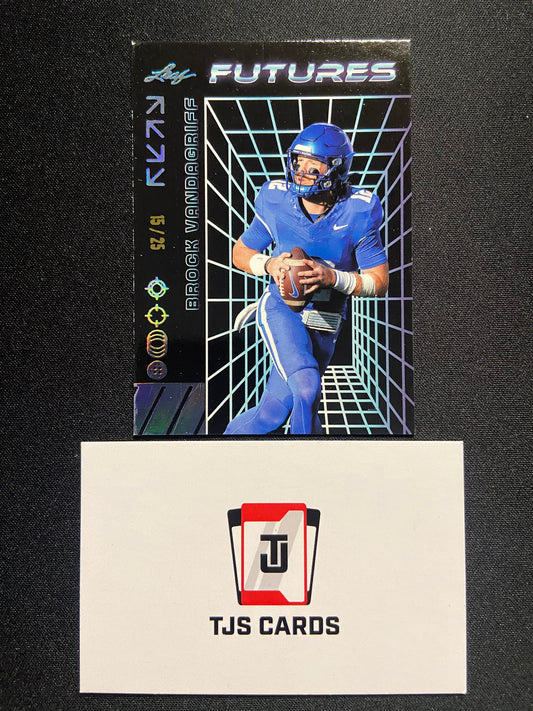 Brock Vandagriff - Silver /25 - Leaf Futures 2024