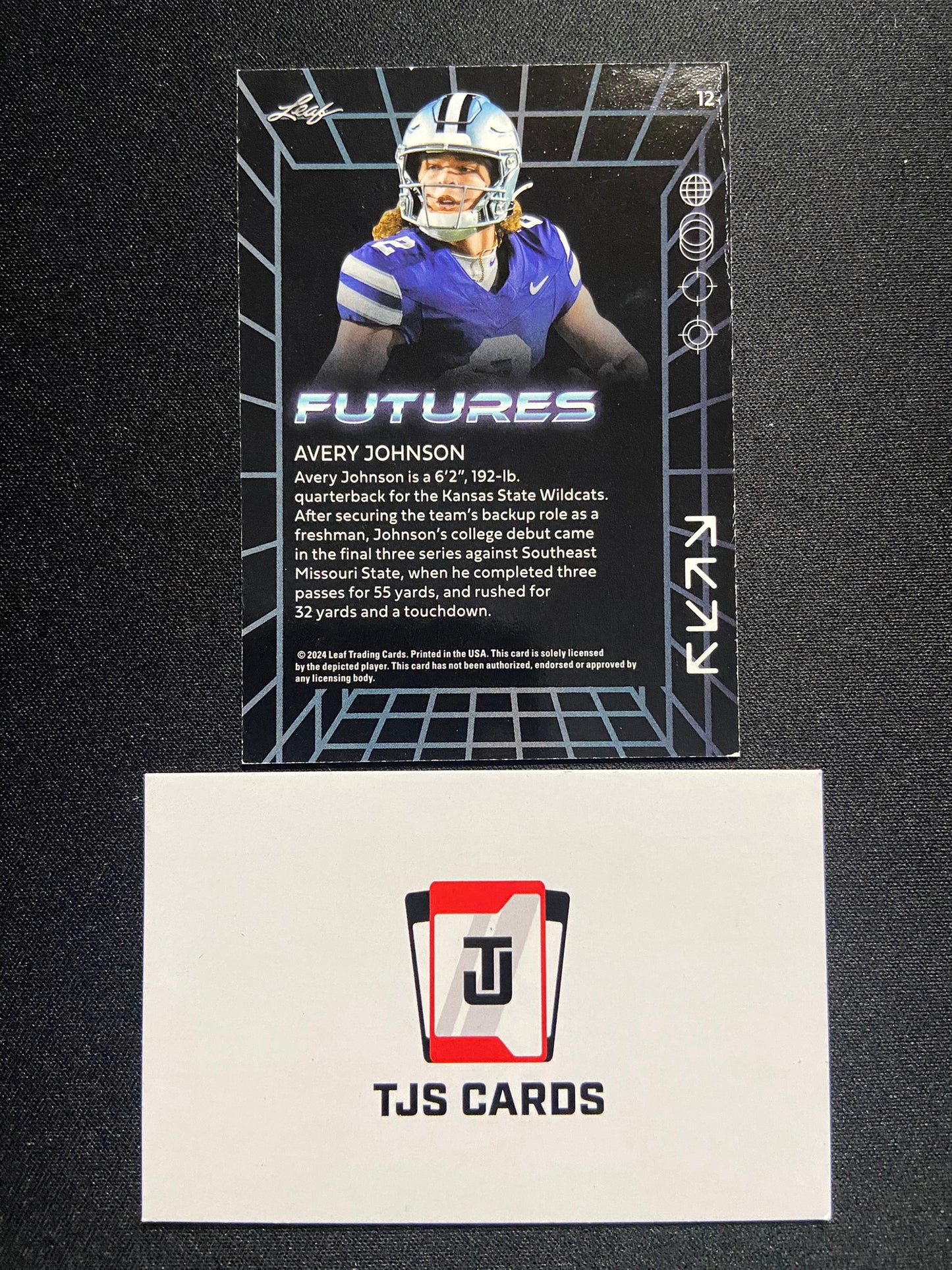 Avery Johnson - Gold Foil /10 - Leaf Futures 2024