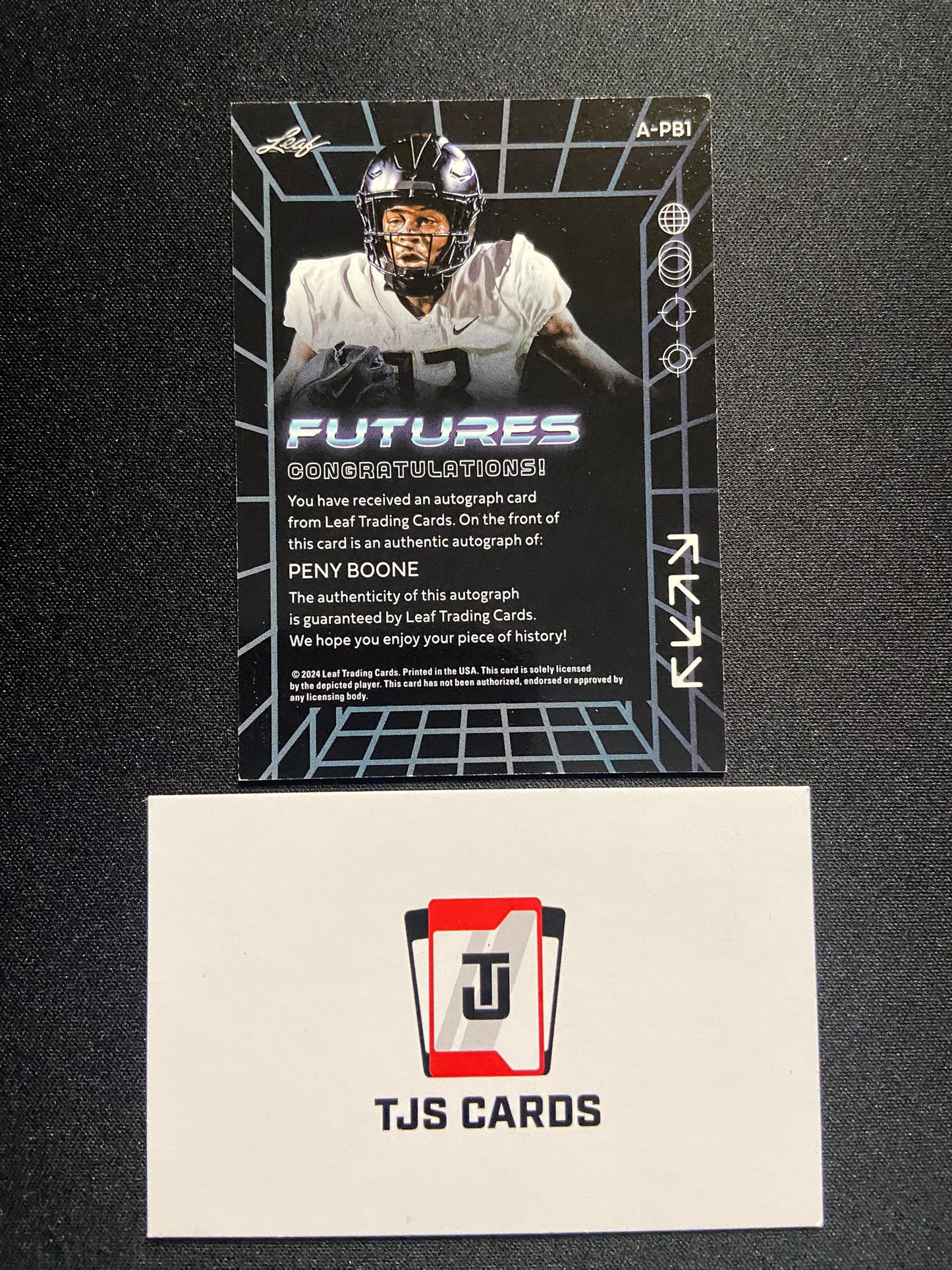 Peny Boone - Silver Auto /149 - Leaf Futures 2024
