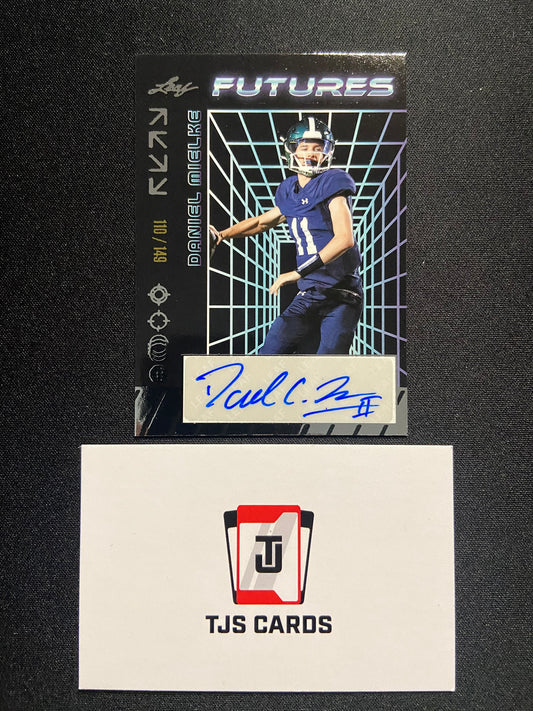Daniel Mielke - Silver Auto /149 - Leaf Futures 2024