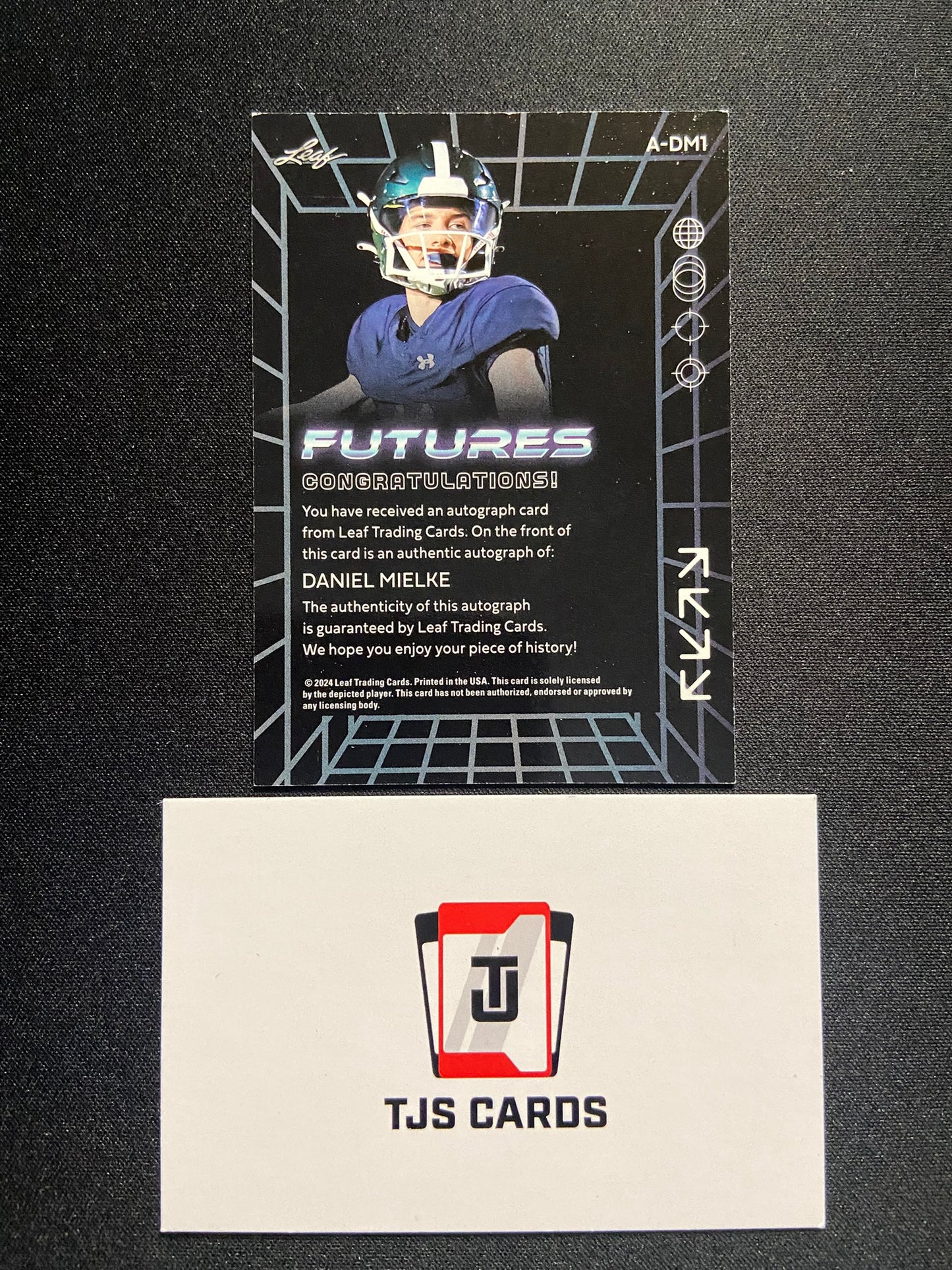 Daniel Mielke - Silver Auto /149 - Leaf Futures 2024