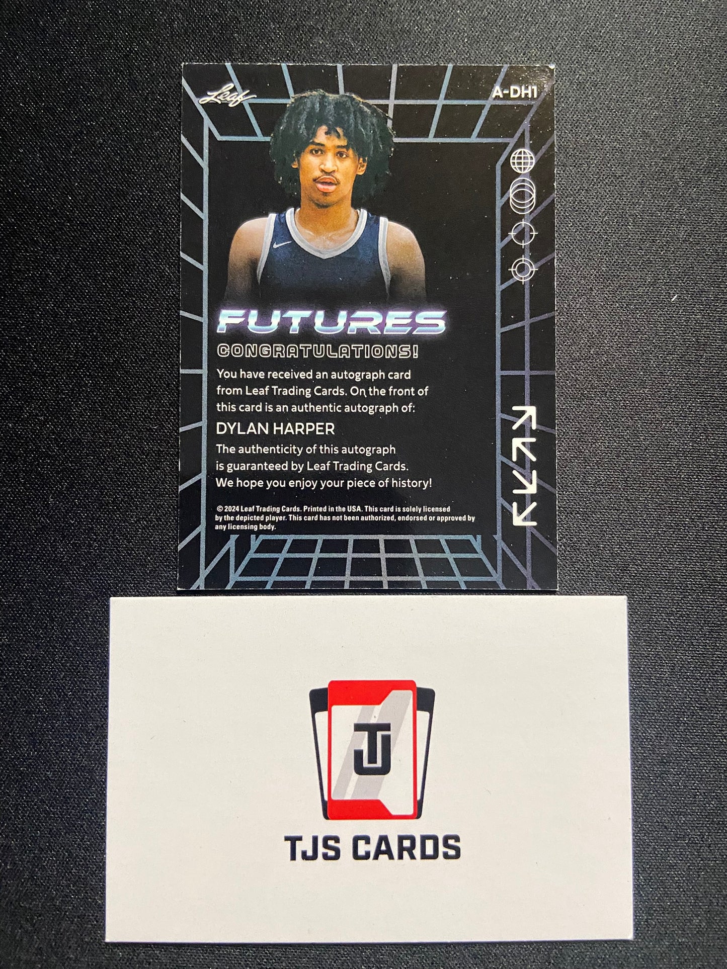 Dylan Harper - Silver Auto /149 - Leaf Futures 2024