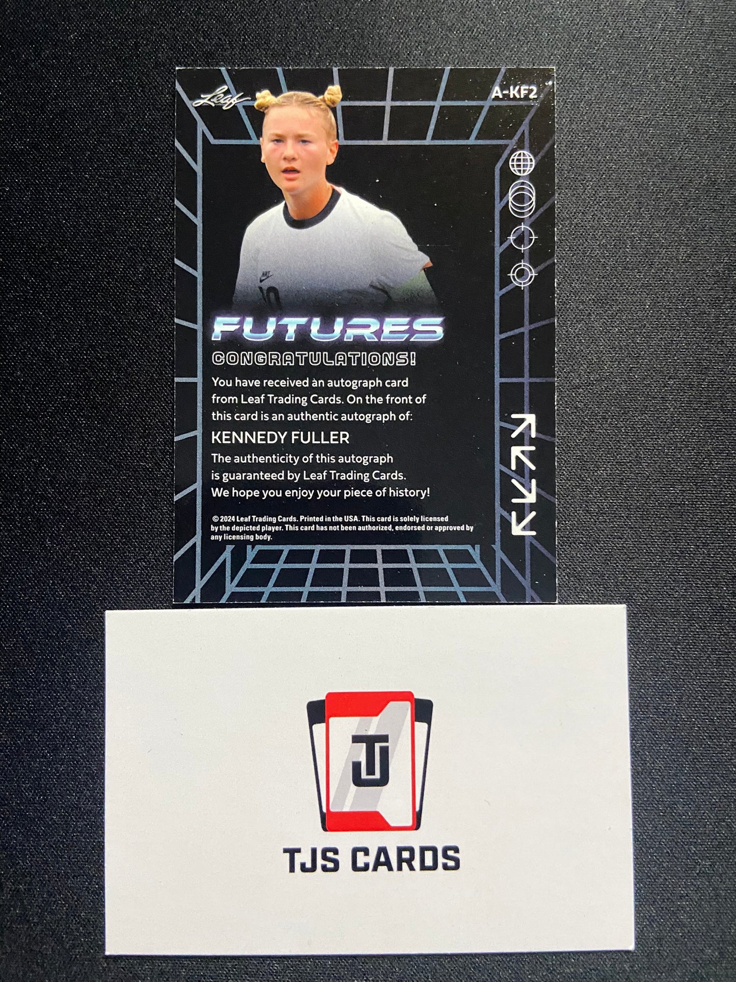 Kennedy Fuller - Red Auto /49 - Leaf Futures 2024