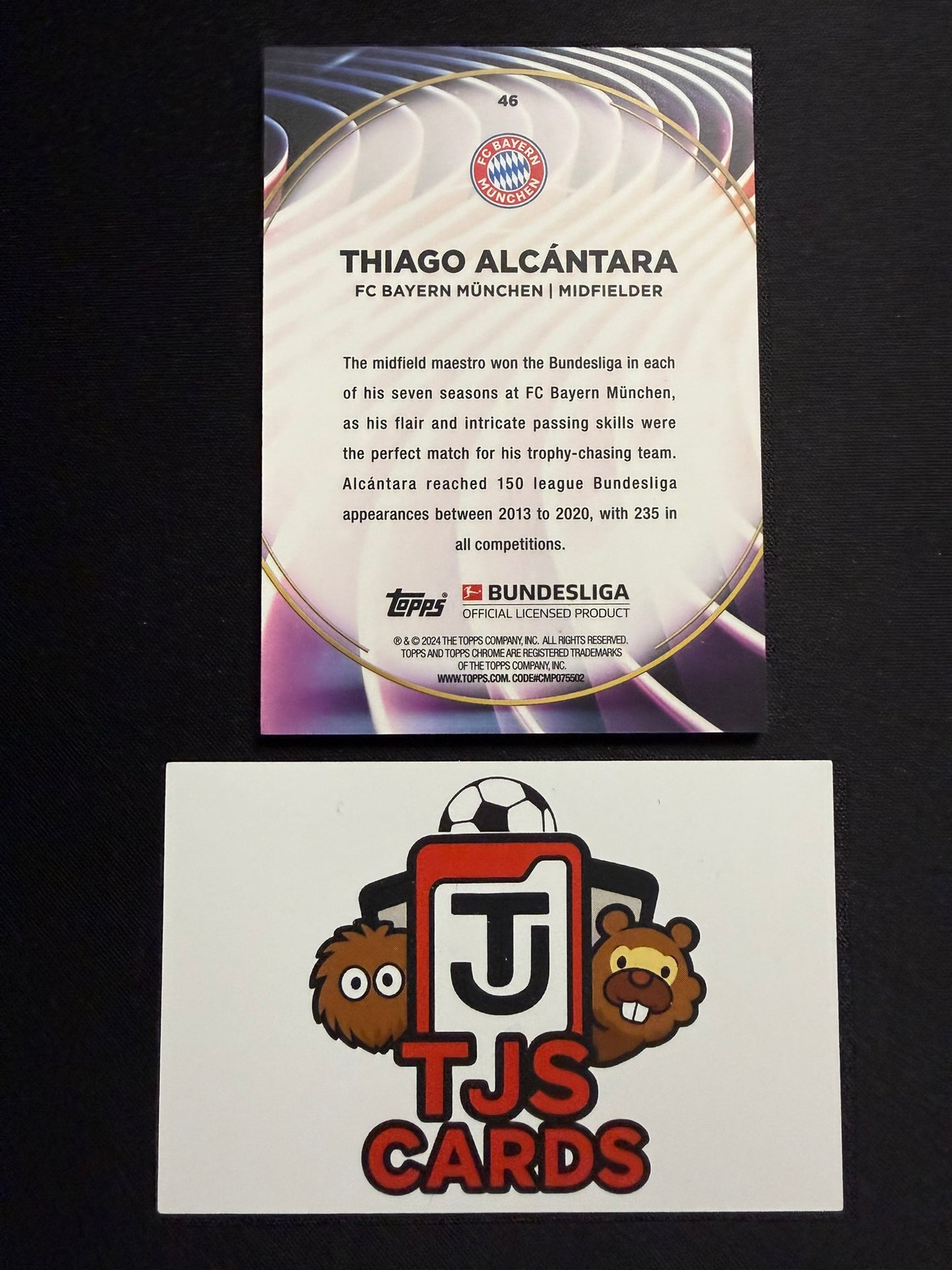 Thiago Alcantara - /60 - TOPPS Bundesliga 60 Years 2023/24