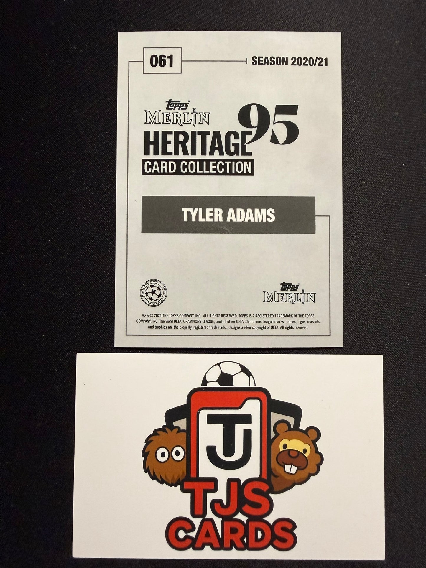 Tyler Adams - /99 - TOPPS Merlin Heritage 2020/21