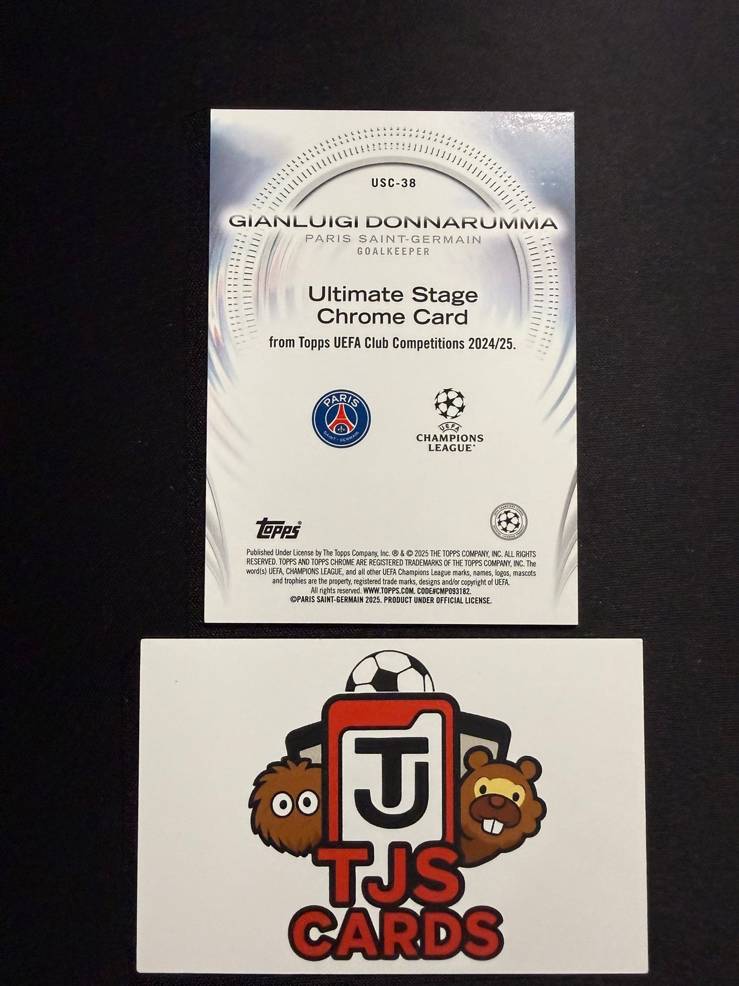 Gianluigi Donnarumma - Neon Green Ultimate Stage /199 - TOPPS UCC 2024/25