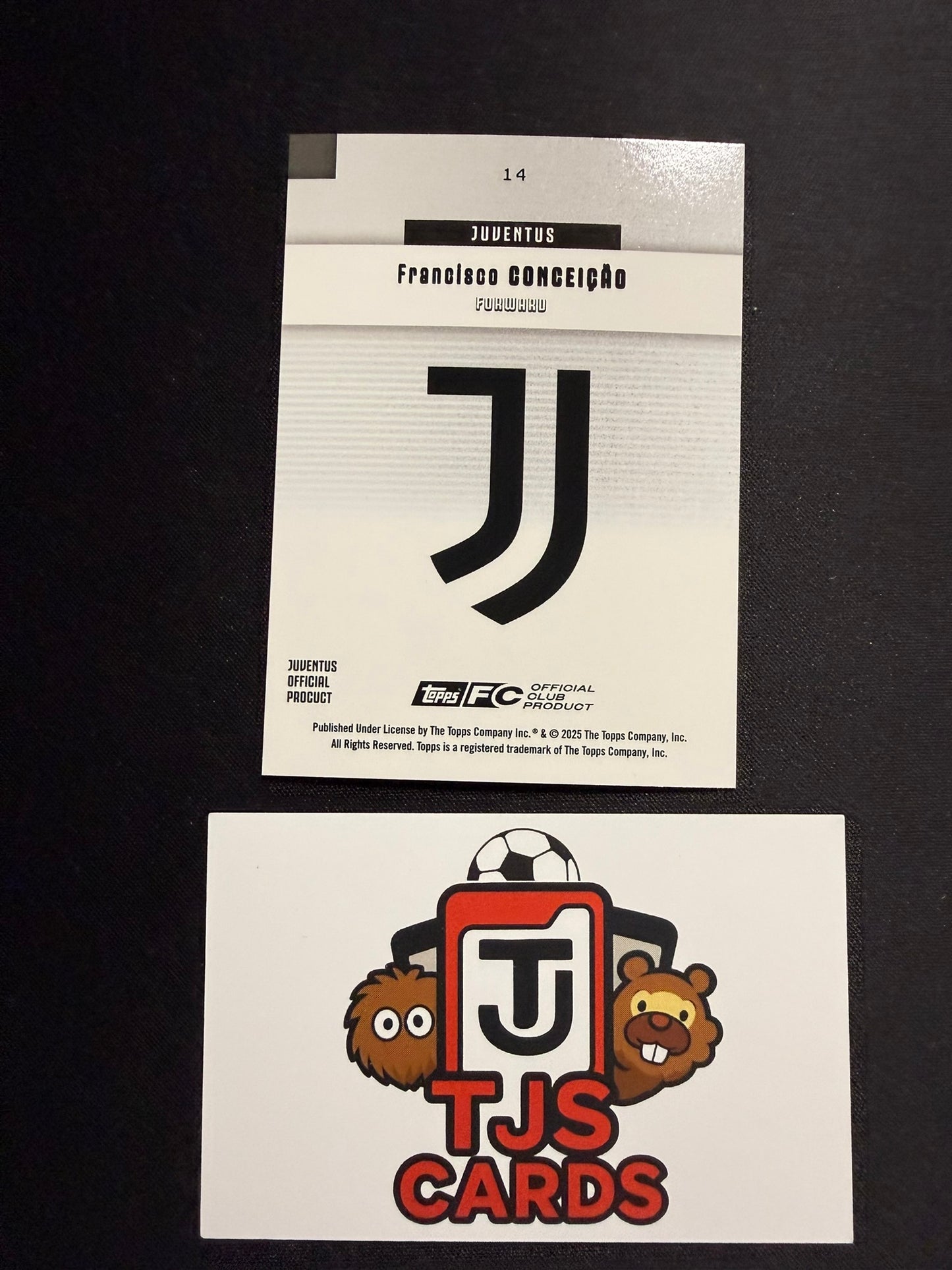 Francisco Conceicao - Aqua Cracked Ice /150 - TOPPS Juventus Team Set 2025/26
