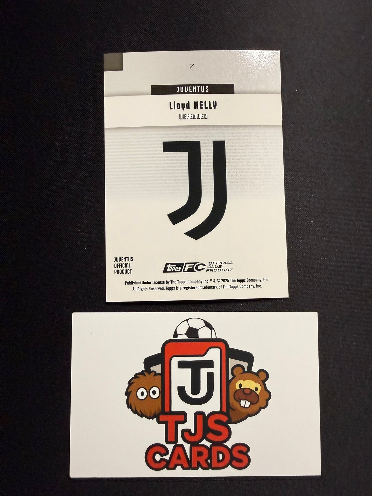 Lloyd Kelly - Aqua /150 - TOPPS Juventus Team Set 2025/26