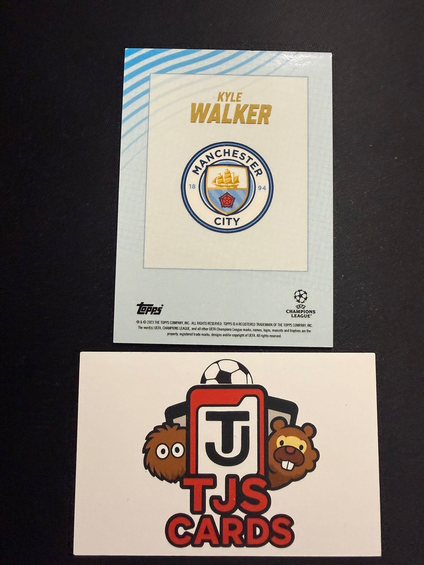 Kyle Walker - Blue /49 - TOPPS Gold 2022/23