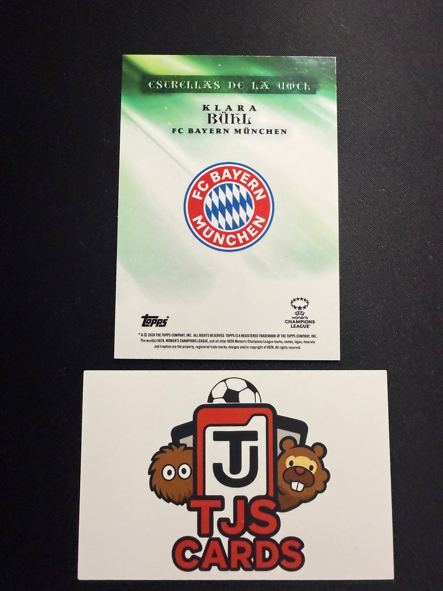 Klara Buhl - Green /99 - TOPPS Bonmati Curated Set 2023/24