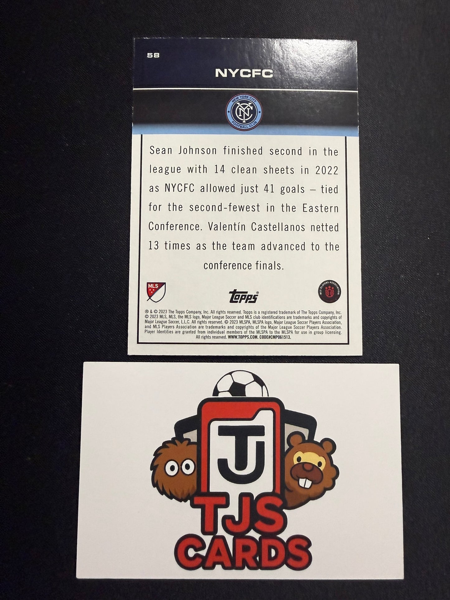 NYCFC (New York City FC) - Blue /99 - TOPPS MLS 2023