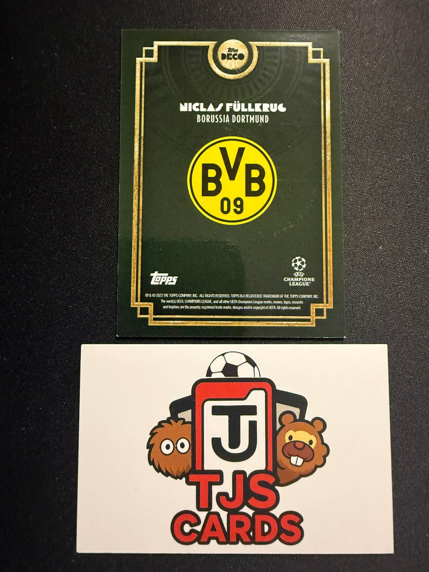 Niclas Fullkrug - Green /99 - TOPPS Deco UCC 2023/24