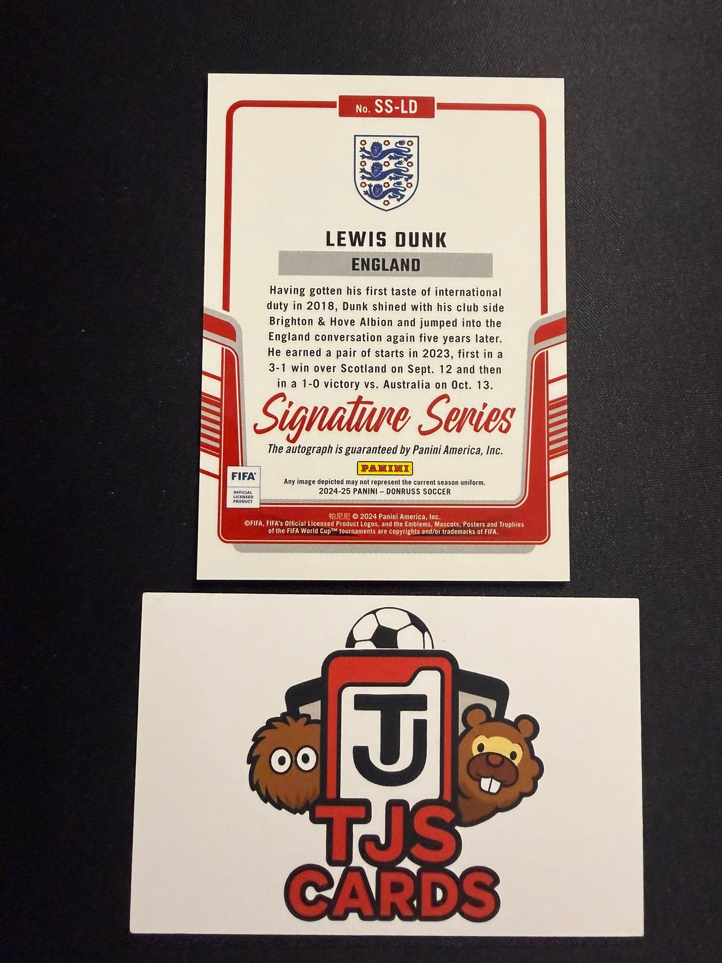 Lewis Dunk - Auto - Panini Donruss 2024/25