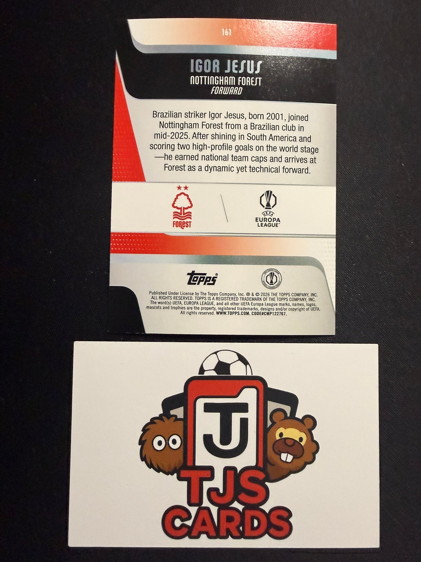 Igor Jesus - Rookie Green Sparkle /99 - TOPPS UCC 2025/26