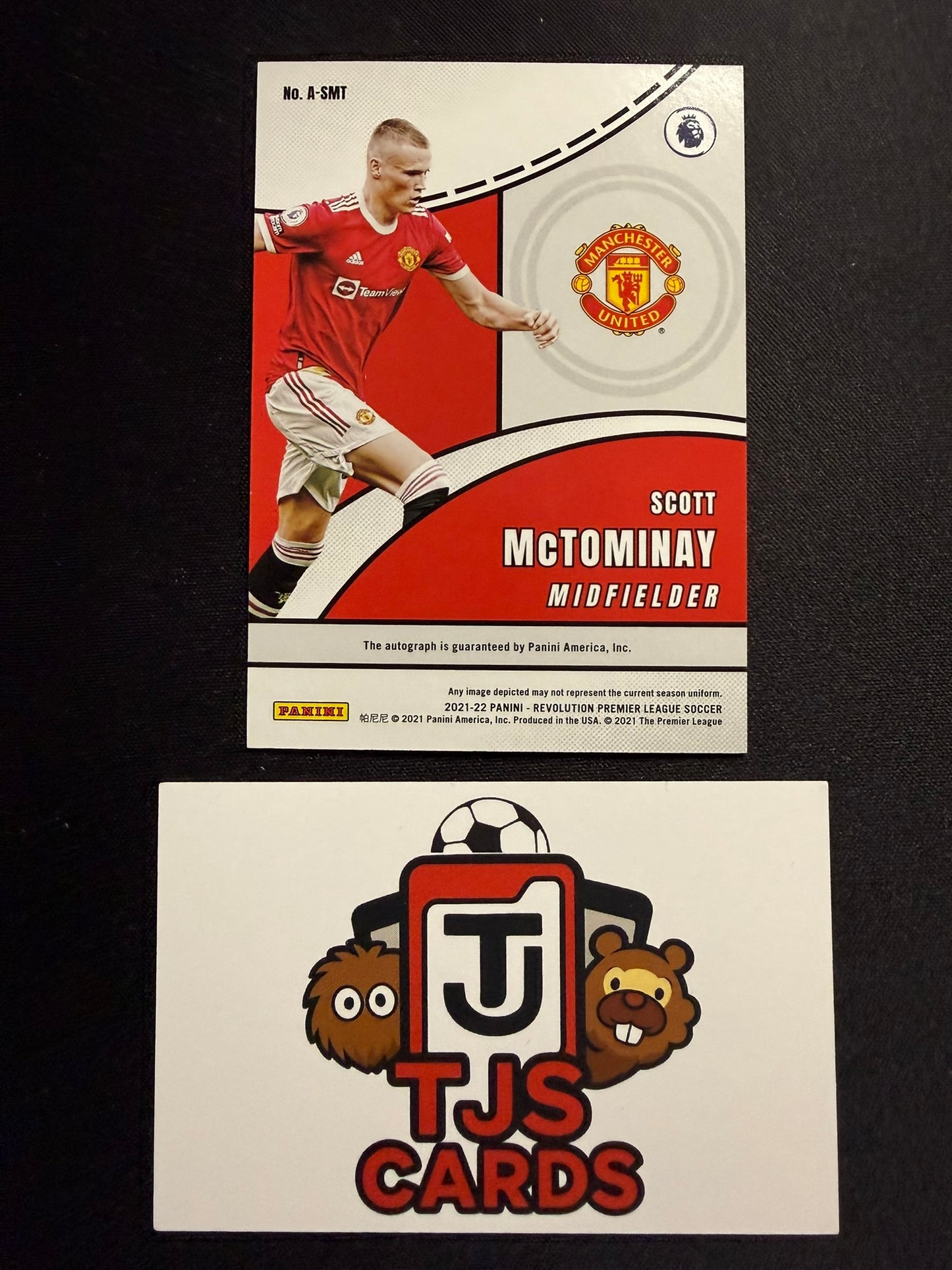 Scott McTominay - Auto - Panini Revolution Premier League 2021/22