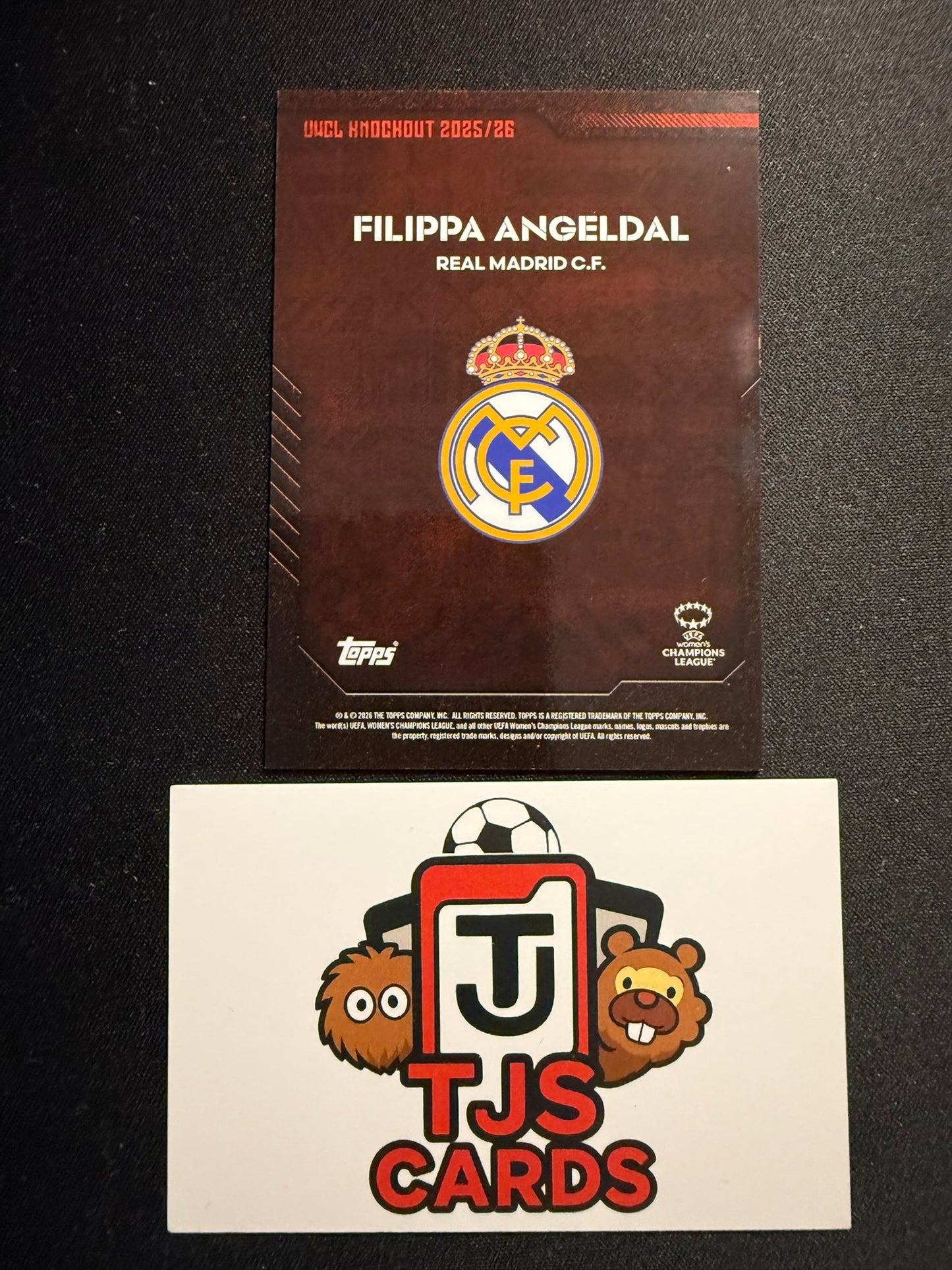 Filippa Angeldal - Red /5 - TOPPS UWCL Knockout 2025/26