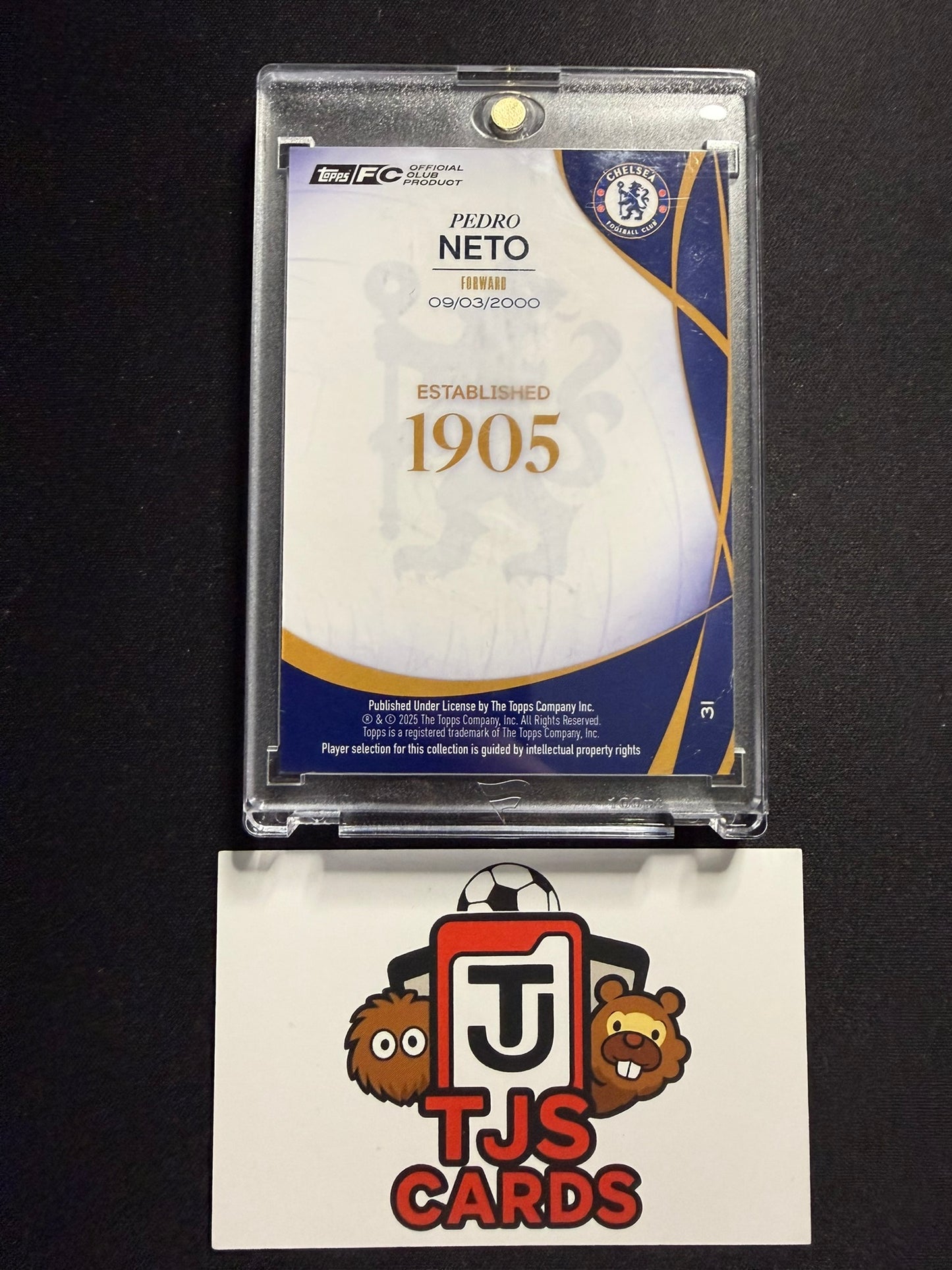 Pedro Neto - Green /75 - TOPPS Chelsea Lineage 120th Anniversary