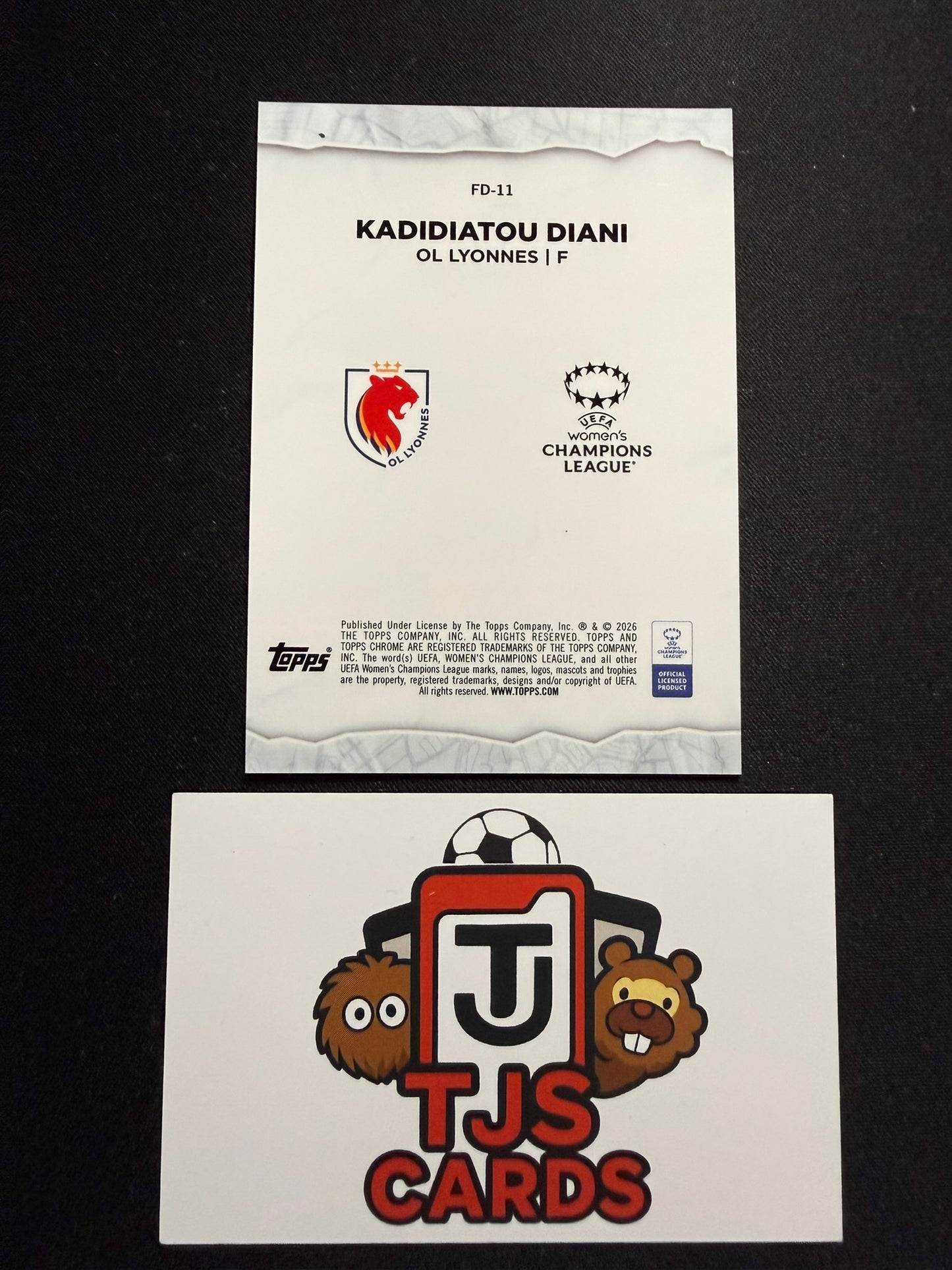 Kadidiatou Diani - Green Final Destination /99 - TOPPS Chrome UWCL 2025/26